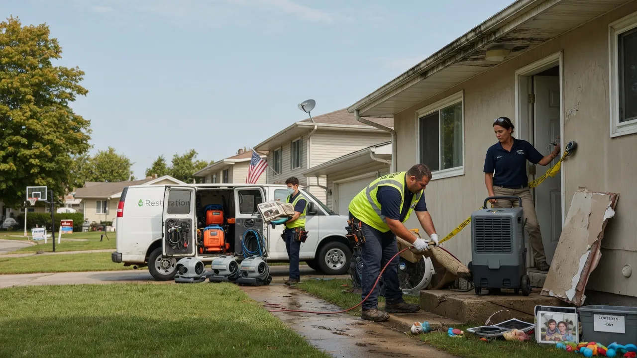 Water Damage Restoration in Addison, PA near me
